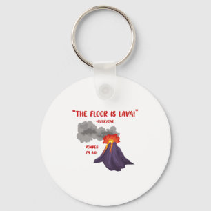 Pompeii de vloer is Lava Sleutelhanger