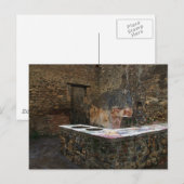 Pompeii - eetplek briefkaart (Voorkant / Achterkant)
