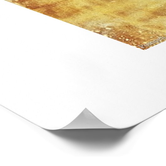 Pompeii Fresco Poster (Hoek)