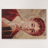 Pompeii Fresco van de Bakker Vrouw Legpuzzel (Horizontaal)