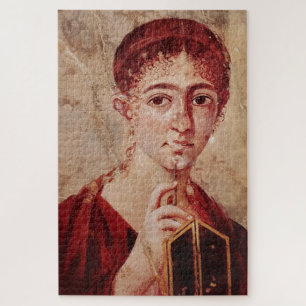 Pompeii Fresco van de Bakker Vrouw Legpuzzel