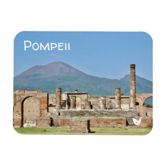 Pompeii fridge magnet van Velvet Escape Magneet (Horizontaal)
