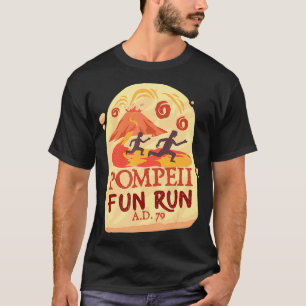 Pompeii Fun Run Gift voor een loper T-shirt