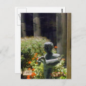 Pompeii Garden Statue Briefkaart (Voorkant / Achterkant)
