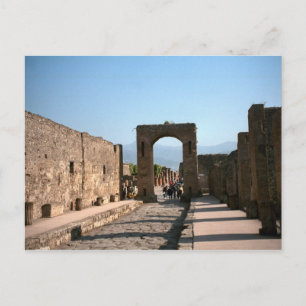 Pompeii, Gateway in het Forum Briefkaart