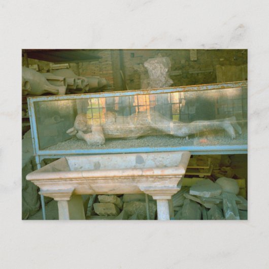 Pompeii, ingezetene 70CE Briefkaart (Voorkant)