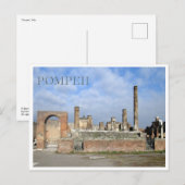Pompeii, Italië Briefkaart (Voorkant / Achterkant)