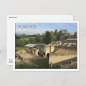 Pompeii, Italië Briefkaart (Voorkant / Achterkant)