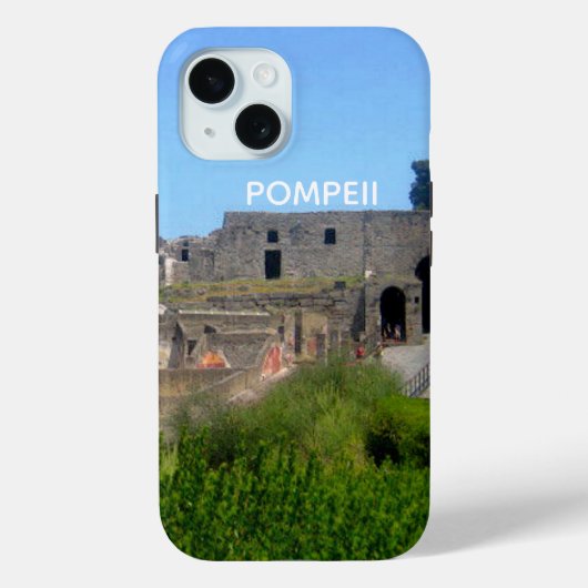 Pompeii Italië Case-Mate iPhone Case (Achterkant)