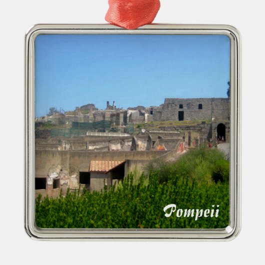 Pompeii Italië Metalen Ornament (Voorkant)
