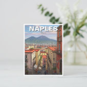 Pompeii Italië Mount Vesuvius Reizen Briefkaart (Staand voorkant)