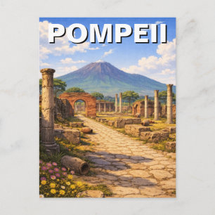 Pompeii Italië Reizen Briefkaart