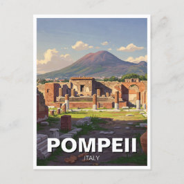 Pompeii Italië Reizen Briefkaart