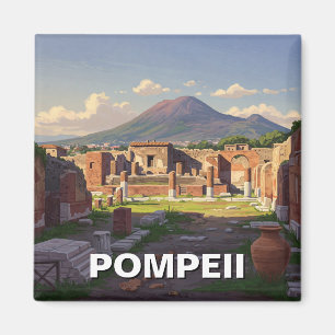Pompeii Italië Reizen Magneet