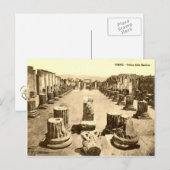 Pompeii, Korps van de Basilica Briefkaart (Voorkant / Achterkant)