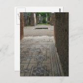 Pompeii Mosaic Floor Briefkaart (Voorkant / Achterkant)