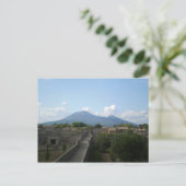 Pompeii na de vulkaan briefkaart (Staand voorkant)