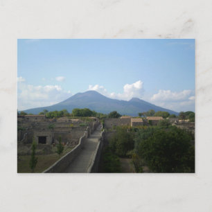 Pompeii na de vulkaan briefkaart