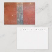 Pompeii Ochre Wall Hartelijk dank Notitiekaartje (Voorkant / Achterkant)