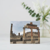 Pompeii - Overige kolommen van de Arcade Briefkaart (Staand voorkant)