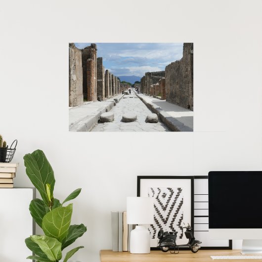 Pompeii Poster (Thuiskantoor)