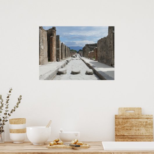 Pompeii Poster (Keuken)