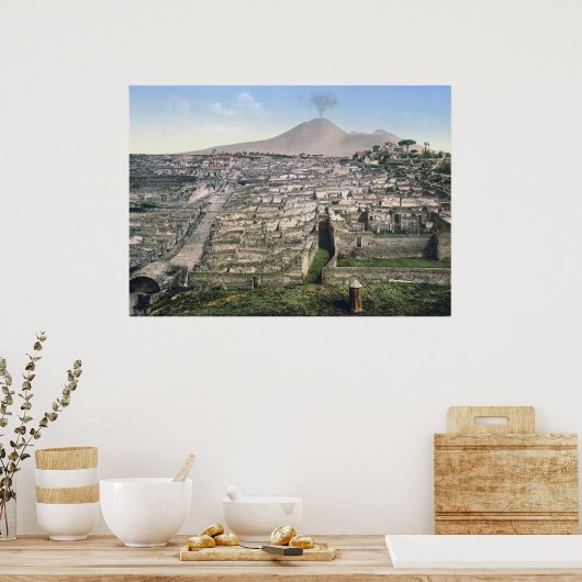 Pompeii Poster (Keuken)