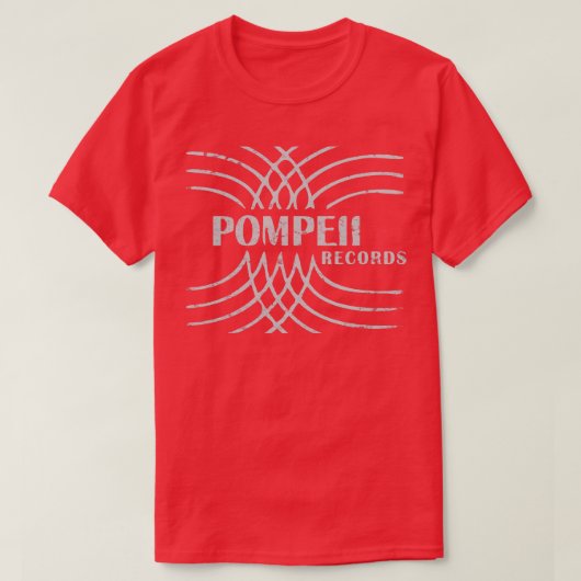 Pompeii Records T-shirt (Design voorkant)