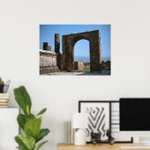 Pompeii, Roman gateway Poster (Thuiskantoor)