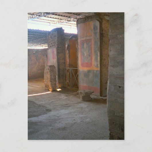 Pompeii, Romeinse moorden Briefkaart (Voorkant)