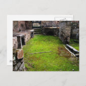 Pompeii - Ruins of a House Briefkaart (Voorkant / Achterkant)