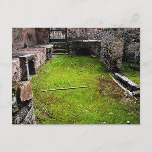 Pompeii - Ruins of a House Briefkaart