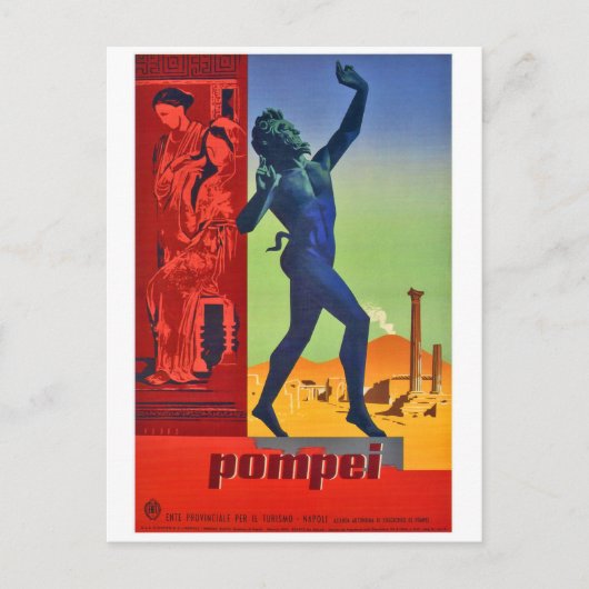 Pompeii Sculptures and Art, Napels, Italië Briefkaart (Voorkant)