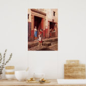 POMPEII STRAATSCÈNE POSTER (Keuken)