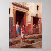 POMPEII STREET SCENE POSTER (Voorkant)