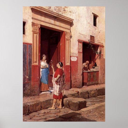 POMPEII STREET SCENE POSTER (Voorkant)