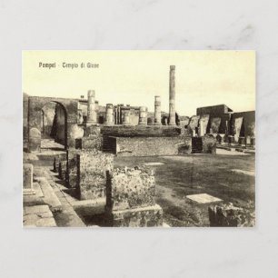 Pompeii, tempel van Jupiter Briefkaart