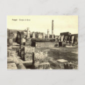 Pompeii, tempel van Jupiter Briefkaart (Voorkant)