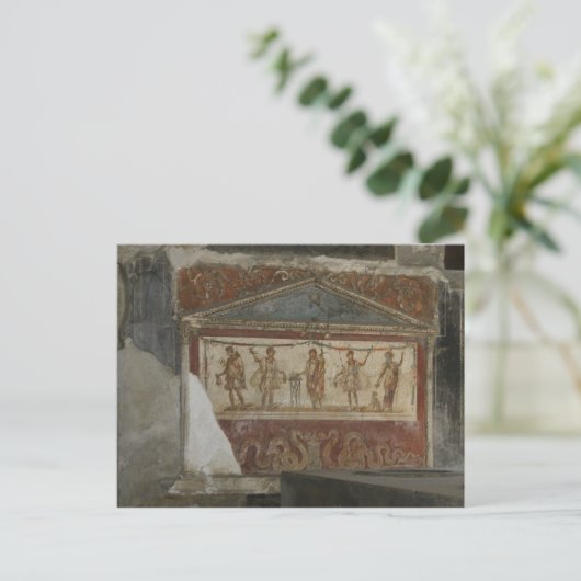 Pompeii Treasures, aangepast briefkaart (Staand voorkant)