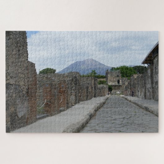 Pompeii-Vesuvius Legpuzzel (Horizontaal)
