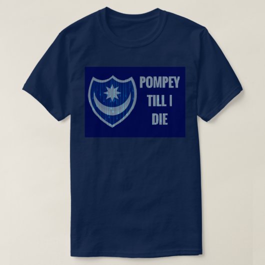 Pompeius Tot ik sterf 3 T-shirt (Design voorkant)