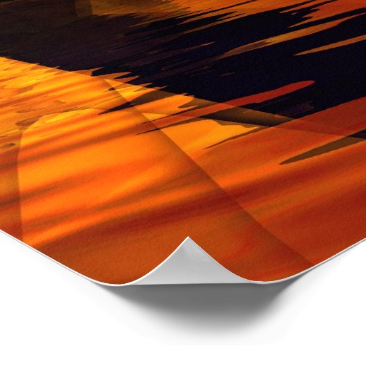 Pompeldolfijn Poster (Hoek)