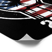 Pompen Eerste Stem Republikeinse 2024 Amerikaanse  Poster (Hoek)