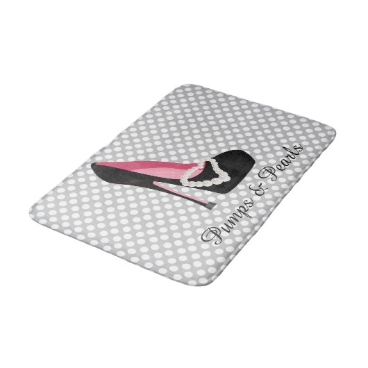 Pompen en parelmoerassen badmat (Gekanteld)