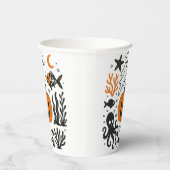 pompen in de oceaan papieren bekers (Rechts)