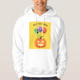 Pompen in Halloween met ballonnen bewerkbaar Hoodie