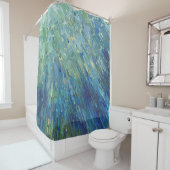 Pompen in het Ocean Bathroom douchergordijn Juul Douchegordijn (In situ)