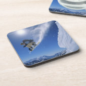 Pompen in Snake Creek Canyon van Clayton 3 Drankjes Onderzetter (Linkerzijde)