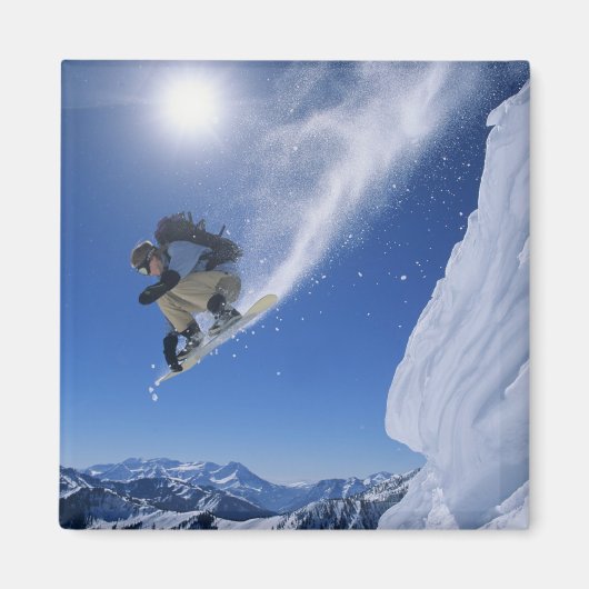 Pompen in Snake Creek Canyon van Clayton 3 Magneet (Voorkant)