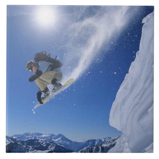 Pompen in Snake Creek Canyon van Clayton 3 Tegeltje (Voorkant)